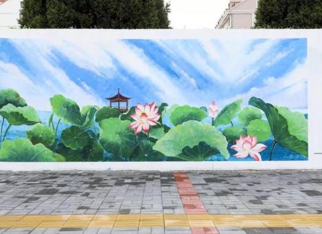光泽墙绘施工材料制作工艺说明