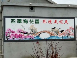 光泽墙绘的特点和形势