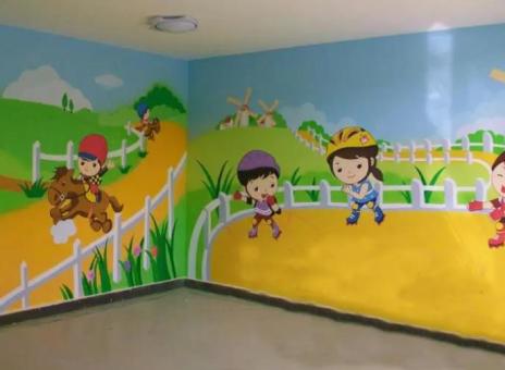 光泽幼儿园墙体彩绘制作流程及注意事项