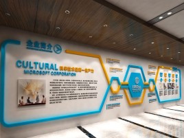 光泽文化墙有助于企业什么改善？带来什么实际意义？