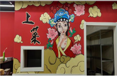 光泽墙体彩绘的发展和应用