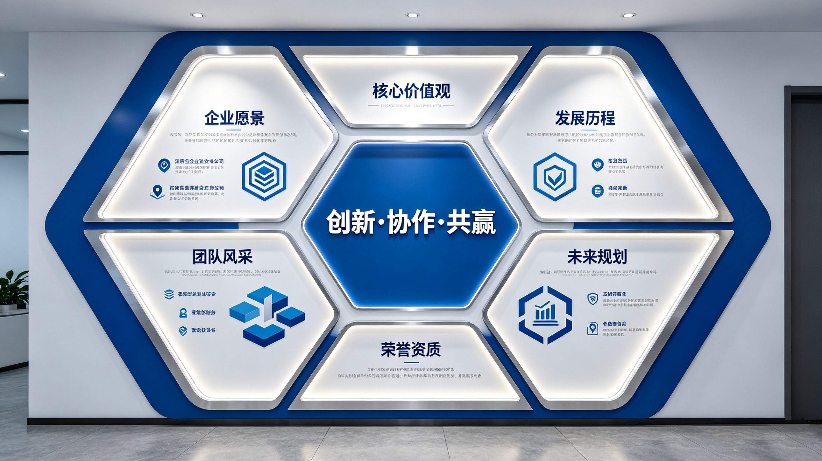 光泽企业文化墙六边形避坑指南（新手常犯5个错误）